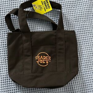 Trader Joe’s Black Trick or Treat Tote Bag